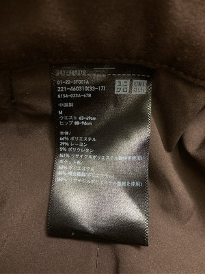 UNIQLO/ユニクロ/スラックス/パンツ/ブラウン/M