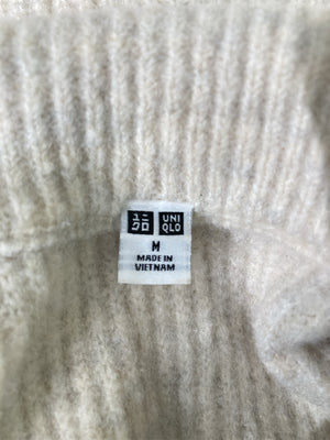 UNIQLO/ユニクロ/ニット/セーター/トップス/アイボリー/M
