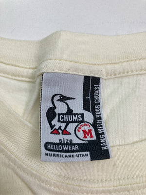 CHUMS/チャムス/Tシャツ/カットソー/トップス/アイボリー/M