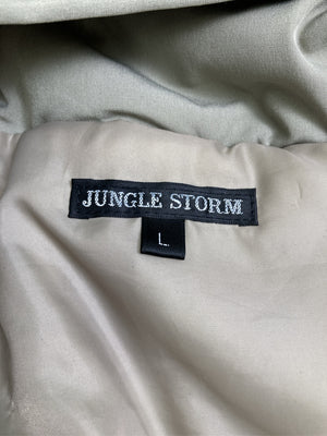 JUNGLE STORM/ジャングルストーム/ナイロンジャケット/ジャケット/アウター/カーキ/L