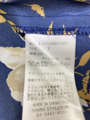 シャツ/ブラウス/トップス/ネイビー/F