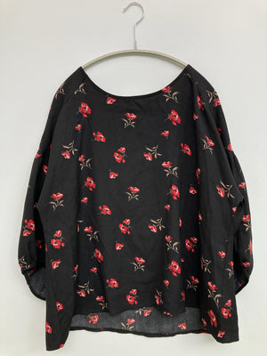 THE SHOP TK/ザショップティーケー/シャツ/ブラウス/トップス/ブラック/L