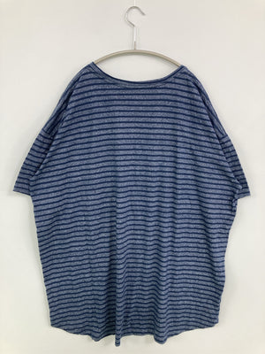 LuLaRoe/Tシャツ/カットソー/トップス/ブルー/3XLARGE
