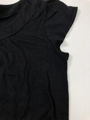 n,/エヌコンマ/Tシャツ/カットソー/トップス/ブラック/L