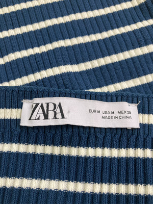 ZARA/ザラ/Tシャツ/カットソー/トップス/ブルー/M