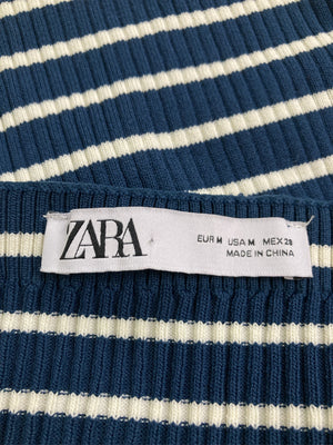 ZARA/ザラ/Tシャツ/カットソー/トップス/ブルー/M