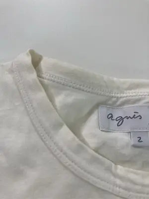 agnes b./アニエスベー/Tシャツ/カットソー/トップス/ホワイト/2