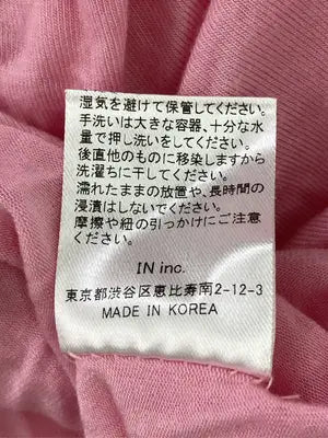Knuth Marf/クヌースマーフ/Tシャツ/カットソー/トップス/ピンク/F
