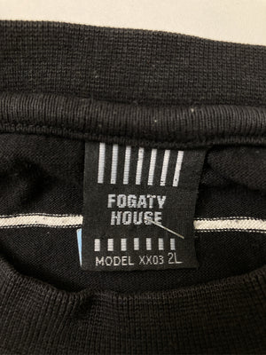 FOGATY HOUSE/Tシャツ/カットソー/トップス/ブラック/2L