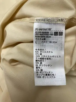 UNIQLO/ユニクロ/ワンピース/ワンピース/ドレス/アイボリー/L