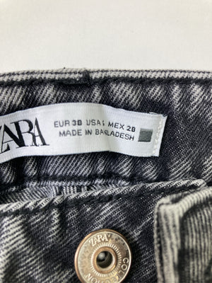 ZARA/ザラ/デニムパンツ/パンツ/グレー/EUR38