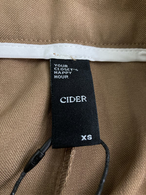 CIDER/サイダー/スラックス/パンツ/ベージュ/XS