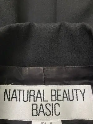 NATURAL BEAUTY BASIC/ナチュラルビューティーベーシック/テーラードジャケット/ジャケット/アウター/ブラック/M