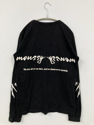 AZUL by MOUSSY/アズールバイマウジー/Tシャツ/カットソー/トップス/ブラック/S