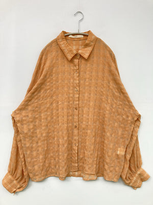 novem/ノヴェム/シャツ/ブラウス/トップス/オレンジ/F