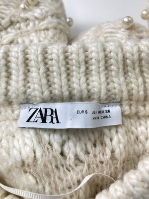ZARA/ザラ/ニット/セーター/トップス/アイボリー/EUR S/USA S/MEX 26