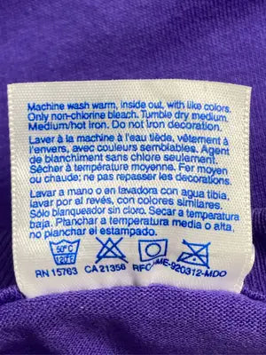 Hanes/ヘインズ/Tシャツ/カットソー/トップス/パープル/XL