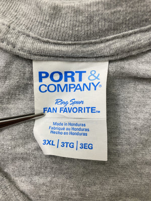 PORT&COMPANY/ポートアンドカンパニー/Tシャツ/カットソー/トップス/グレー/3XL