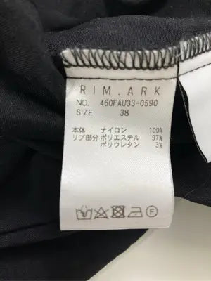 RIM.ARK/リムアーク/ワンピース/ワンピース/ドレス/ブラック/38