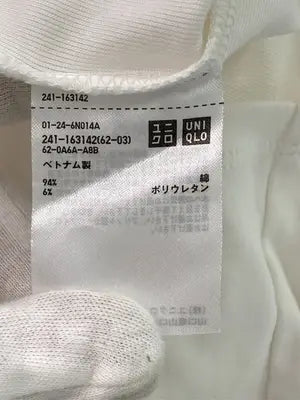 UNIQLO/ユニクロ/Tシャツ/カットソー/トップス/ホワイト/M
