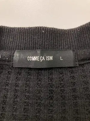 COMME CA ISM/コムサイズム/ニット/セーター/トップス/ブラック/L