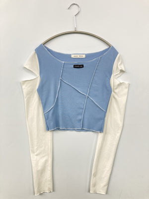 HALEY PESCA/Tシャツ/カットソー/トップス/スカイブルー/S