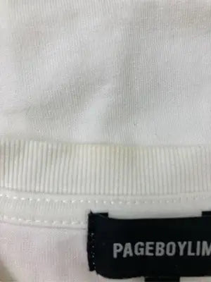 PAGEBOYLIM/ページボーイリム/Tシャツ/カットソー/トップス/ホワイト/M