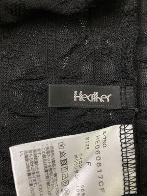 Heather/ヘザー/シャツ/ブラウス/トップス/ブラック/F