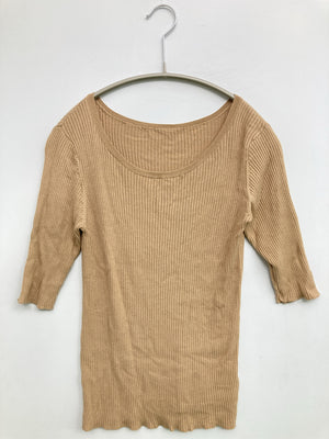 Lily brown/リリーブラウン/Tシャツ/カットソー/トップス/ベージュ/ONE SIZE