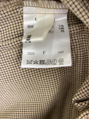 mysty woman/ミスティウーマン/チェスターコート/ジャケット/アウター/ベージュ/F