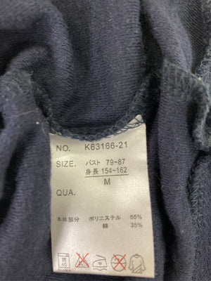 カーディガン/ボレロ/トップス/ブルー/M バスト79~87 身長154~162