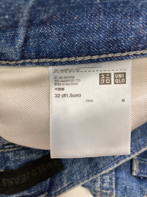 UNIQLO JEANS/ユニクロジーンズ/デニムパンツ/パンツ/ブルー/32(81.5cm)