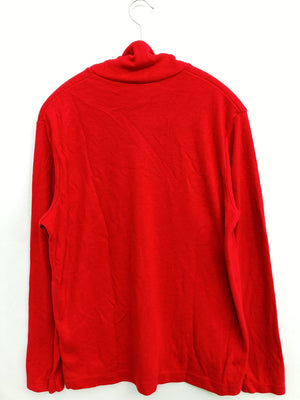 UNIQLO/ユニクロ/Tシャツ/カットソー/トップス/レッド/XL