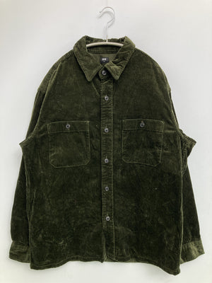 UNIQLO/ユニクロ/シャツ/ブラウス/トップス/カーキ/M