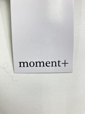moment+/モーメントプラス/マフラー/ファッション雑貨/ブラック/F