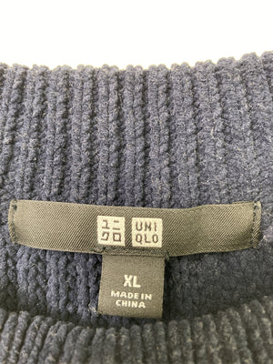 UNIQLO/ユニクロ/ニット/セーター/トップス/ブラック/XL