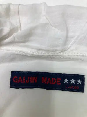 GAIJIN MADE/シャツ/ブラウス/トップス/ホワイト