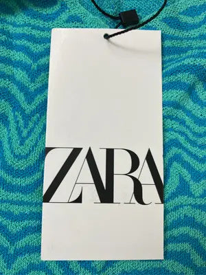 ZARA/ザラ/キャミソール/トップス/ブルー/USA M