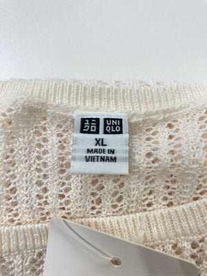 UNIQLO/ユニクロ/Tシャツ/カットソー/トップス/ホワイト/XL