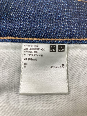 UNIQLO/ユニクロ/デニムパンツ/パンツ/ネイビー/24