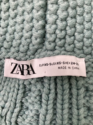 ZARA/ザラ/ベスト/トップス/ライトグリーン/EUR XS-S/USA XS-S/MEX24-26