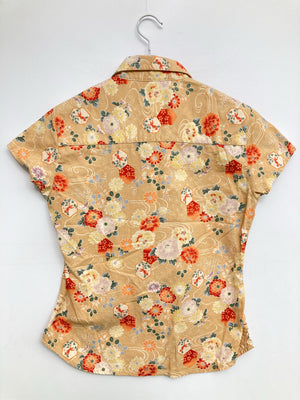 TK/ティーケー/Tシャツ/カットソー/トップス/ブラウン/1