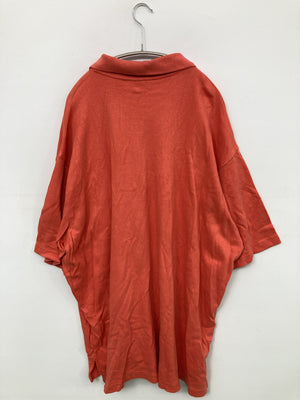 KINGSIZE/キングサイズ/ポロシャツ/トップス/オレンジ/3XL