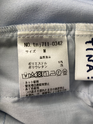 TINA:JOJUN/ティーナジョジュン/スラックス/パンツ/スカイブルー/M