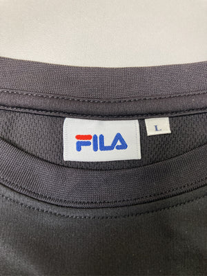 FILA/フィラ/Tシャツ/カットソー/トップス/ブラック/L