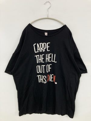 Tシャツ/カットソー/トップス/ブラック/2XL