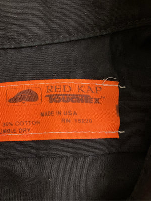 RED KAP/レッドキャップ/シャツ/ブラウス/トップス/ブラック/XL-SS