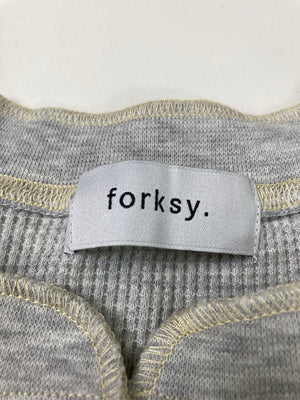 forksy./フォルクシー/Tシャツ/カットソー/トップス/グレー/F