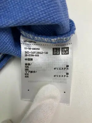 UNIQLO/ユニクロ/ポロシャツ/トップス/ブルー/M