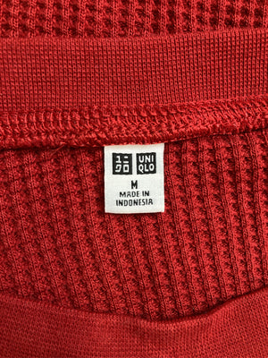 UNIQLO/ユニクロ/Tシャツ/カットソー/トップス/レッド/M